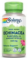 Echinacea Purpurea & Angustifolia 460 mg (Эхинацея Пурпурная и Узколистная) 100 вег кап (Solaray)