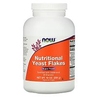 Nutritional Yeast Flakes (пищевые дрожжи в хлопьях) 284 г (Now Foods)
