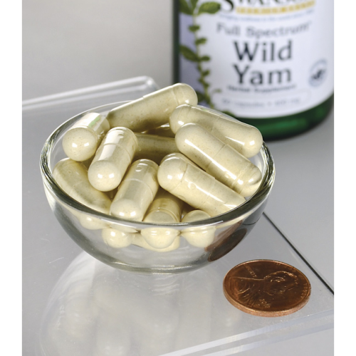 Wild Yam 400 mg (Корень дикого ямса 400 мг) 60 капс (Swanson) фото 3