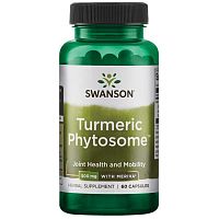 Turmeric Phytosome 500 mg with Meriva 60 капсул (Swanson)