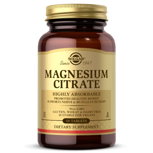 Magnesium Citrate (Цитрат магния) 60 таблеток (Solgar) Magnesium Citrate (Цитрат магния) 60 таблеток (Solgar)