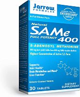 SAMe 400 mg (S-дисульфат тозилат 400 мг) 30 таблеток (Jarrow Formulas)