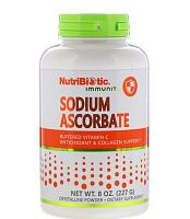 Sodium Ascorbate (аскорбат натрия кристаллический порошок) 227 г (NutriBiotic)