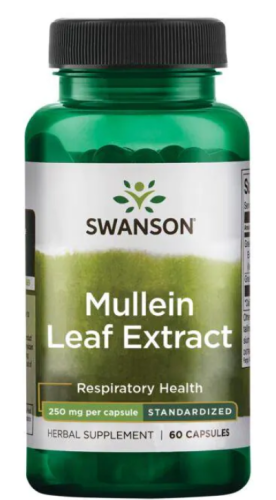 Mullein Leaf Extract 60 капсул (Swanson)