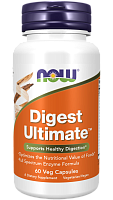 Digest Ultimate (Пищеварительные ферменты) 60 вег капс (Now Foods) срок 04/2025