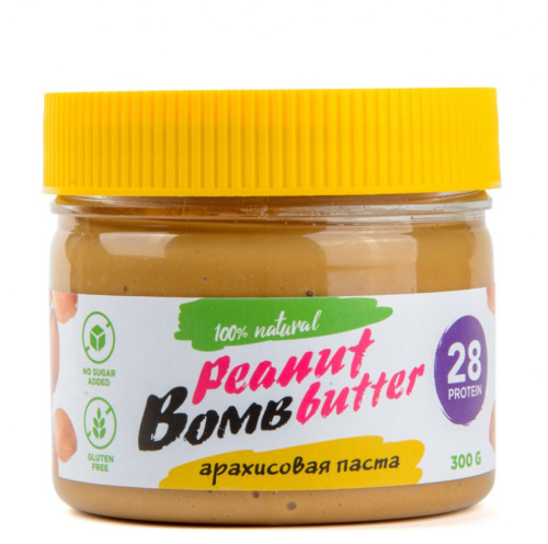 Арахисовая паста 300 гр (Bombbar)