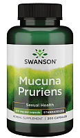 Mucuna Pruriens (Мукуна жгучая) 350 мг 200 капсул (Swanson)
