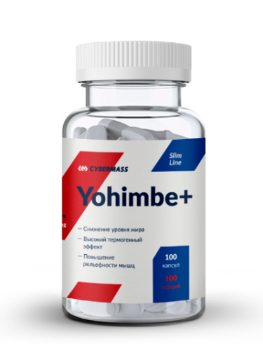 Yohimbe 100 капсул (CYBERMASS)_