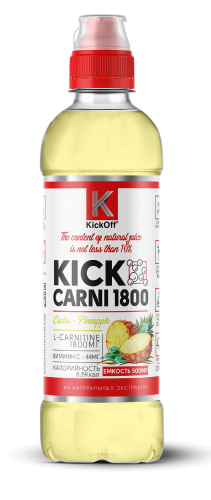 L-Carnitine KickCarni 1800 500 мл (KickOff)