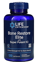 Bone Restore Elite with Super Potent K2 (СРОК 12/24) 120 капсул (Life Extension)