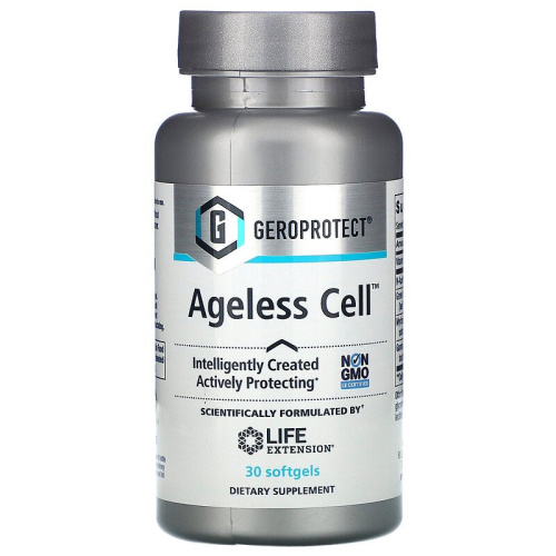 GEROPROTECT  Ageless Cell (Средство против старения клеточной системы) 30 softgels (Life Extension)