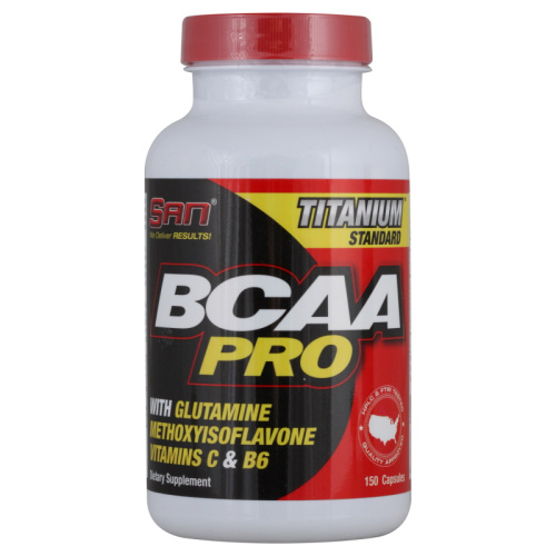 BCAA Pro 150 кaпсул (SAN) срок 08.22