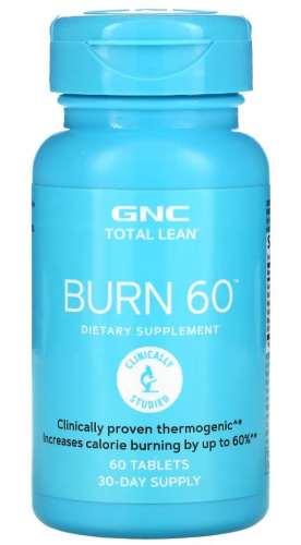 BURN 60 Total Lean 60 Таб (GNC) фото 2