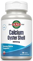 Calcium Oyster Shell 600 mg (Устричный Кальций 600 мг) 100 таблеток (KAL)