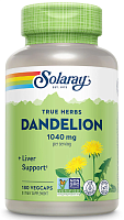 Dandelion 1040 mg Root (Одуванчик 1040 мг Корень) 180 вег капсул (Solaray)