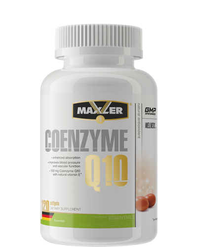 Coenzyme Q10 100 mg - 120 капсул (Maxler)