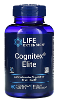 Cognitex Elite (Комплексная поддержка здоровья мозга) 60 вег таблеток (Life Extension) срок 12/2024