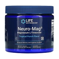 Neuro-Mag Magnesium L-Threonate (сыпется из под крышки) 93,35 гр (Life Extension)