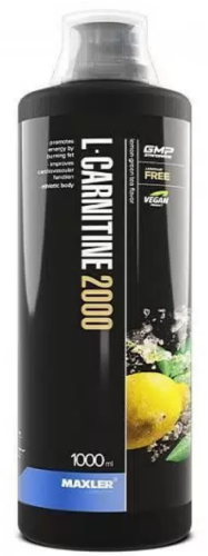 L-Carnitine 2000 mg (Л-Карнитин 2000 мг) 1000 мл (Maxler)