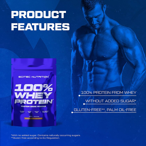 100% Whey Protein 1000 гр (Scitec Nutrition) фото 3