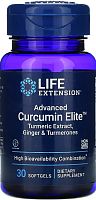 Advanced Curcumin Elite (Turmeric Extract, Ginger & Turmerones) 30 мягких капсул (Life Extension)