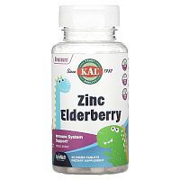 Zinc Elderberry ActivMelt (Цинк и Бузина) 90 таблеток (KAL)