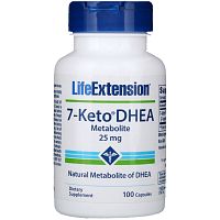 7-Keto DHEA 25 мг 100 капсул (Life Extension)