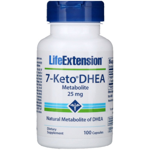 7-Keto DHEA 25 мг 100 капсул (Life Extension)