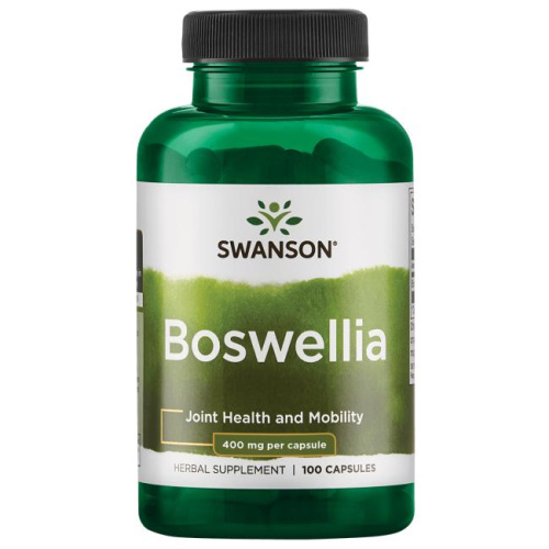 Boswellia (Босвелия) 400 мг 100 капсул (Swanson) Boswellia (Босвелия) 400 мг 100 капсул (Swanson)