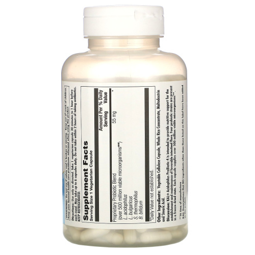 Acidophilus ProBiotic-4 100 капсул (KAL) фото 2