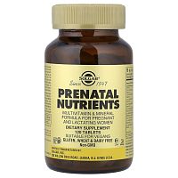 Prenatal Nutrients 120 таблеток (Solgar)_