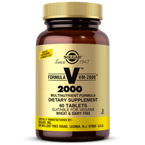 Formula VM-2000 (Multinutrient formula) 60 таблеток (Solgar)