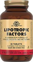 Lipotropic Factors (Липотропные Факторы) 50 таблеток (Solgar)