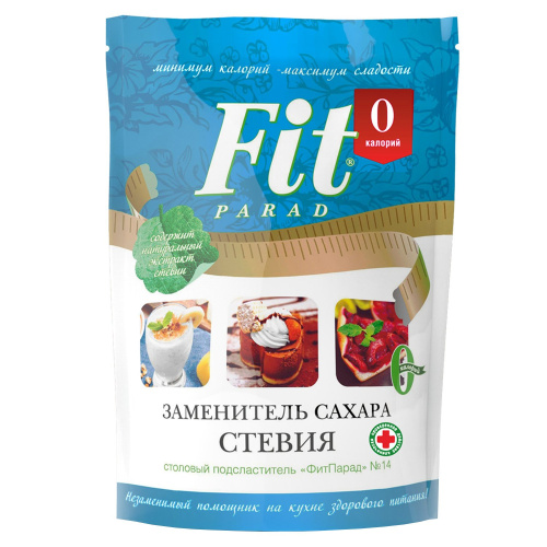 Заменитель сахара «ФитПарад» №14 (дойпак) 150 гр  (Fit Parad)