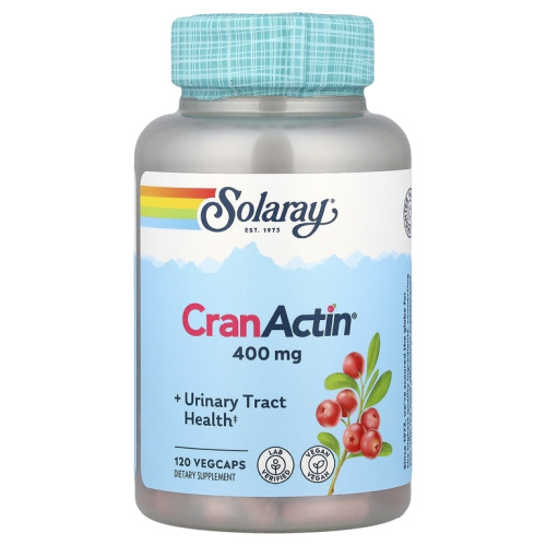 CranActin 400 mg (КранАктин 400 мг) 120 вег капсул (Solaray) фото 2