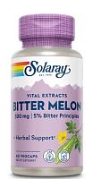 Bitter Melon 500 mg Vital Extracts 5% Bitter Principles (Горькая Дыня 500 мг) 60 вег капс (Solaray)
