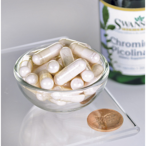 Chromium Picolinate 200 мкг (Пиколинат хрома) 100 капсул (Swanson) фото 3