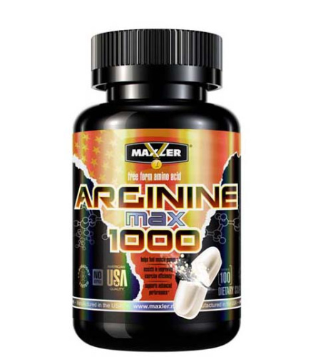 Arginine 1000 Max 100 таблеток (Maxler) фото 4