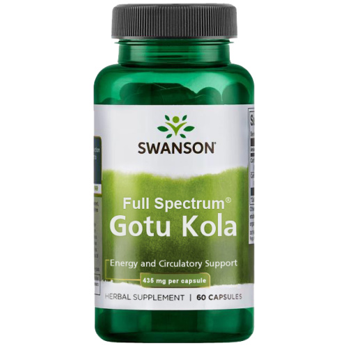Gotu Kola 435 мг (Готу Кола) 60 капсул (Swanson)