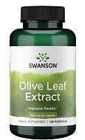 Olive Leaf Extract (Экстракт листьев оливы) 500 мг 120 капсул (Swanson)