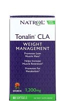 Natrol Tonalin CLA  1200 мг 60 мягких таблеток срок до 30/11/20