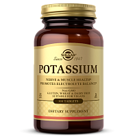 Potassium (Калий) 100 таблеток (Solgar)