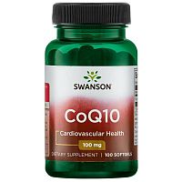 CoQ10 100 mg (Коэнзим Q10 100 мг) 100 мягких капсул (Swanson)