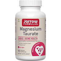 Magnesium Taurate + B6 300 mg (Таурат магния + В6 300 мг) 90 вег капсул (Jarrow Formulas)