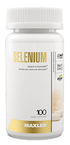 Selenium 150 мкг (Селен) 100 вег. капсул (Maxler)