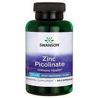 Zinc Picolinate Immune Health 22 mg (Пиколинат Цинка) 60 капсул (Swanson)