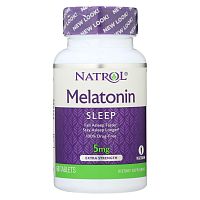 Melatonin 5 мг 60 таблеток (Natrol) срок 31.12.2021