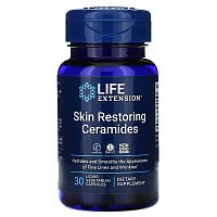 Skin Restoring Ceramides 30 жидких вег капсул (Life Extension) нет защитной перфорации на крышке