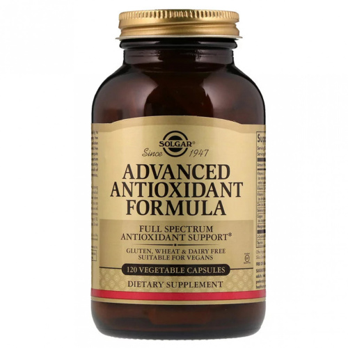Advanced Antioxidant Formula (Антиоксидантная Формула) 120 вег капсул (Solgar)
