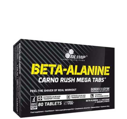 Beta-Alanine Carno Rush Mega 80 таблеток (Olimp)